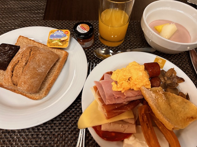 ある日の朝食